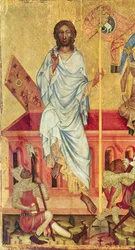 Auferstehung Christi, um 1350 (Detail)